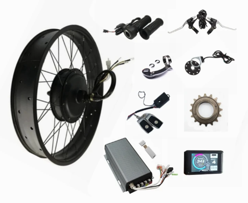 NB Power 5000W 20x4 Fat Tire Conversion Kit with Sabvoton 100A Controller